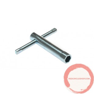 T-slide handle wrench (for removing nut)