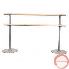 Portable Ballet double wood horizontal barres # 2 (Contact for Price and availability)
