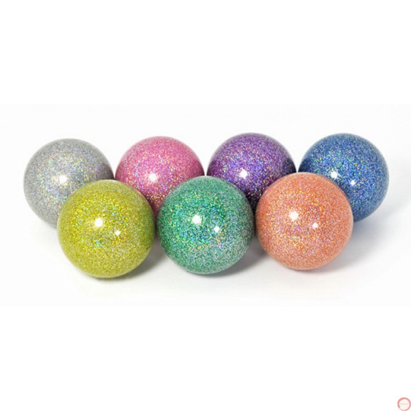 Soft stage ball rainbow glitter color 100mm - Photo 2