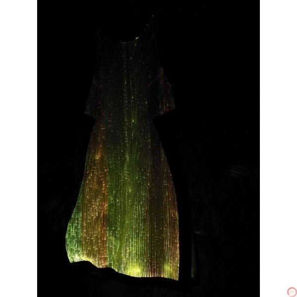 Luminous dress/ Optical fiber (contact for pricing) - Photo 14