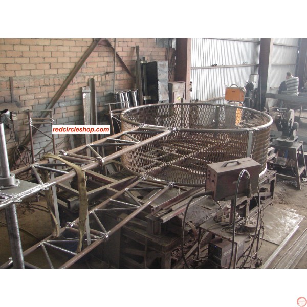 PRICE ON REQUEST. The American wheel of death (2 ор 3 arms swing) on the supports - Photo 20