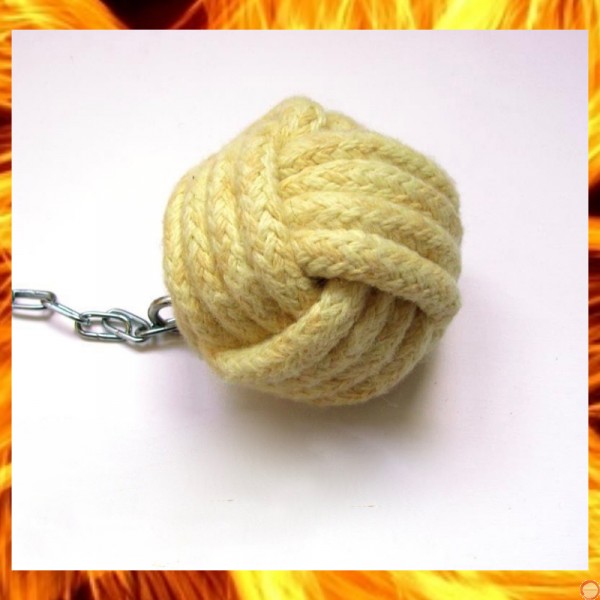 Fire Poi Monkey Fist (Monkeyfist) 4 turns Kevlar (Please Contact for Price and Availability) - Photo 6