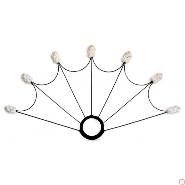 Poi Fire Fans (7 headed fan) Ceramic cord  (Please Contact for Price and Availability) - Photo 4