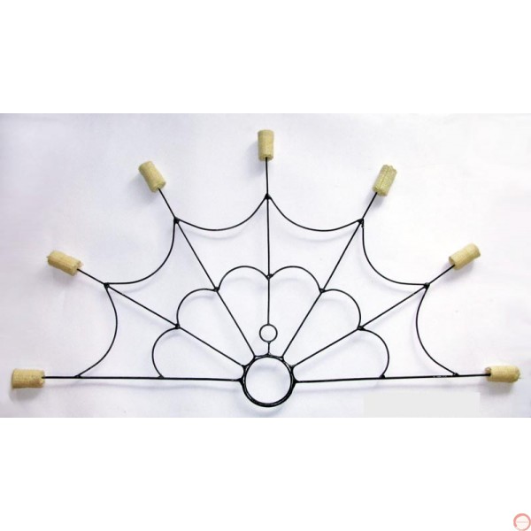 Poi Fire Fans (7 headed fan) Ceramic cord  (Please Contact for Price and Availability) - Photo 6