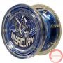 Yo-yo factory Mercury Clear Blue (Please contact us for availability)