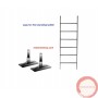 Feet for free standing ladder 2 pieces. PRICE ON REQUEST