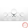 Crystal ball Starter Set B (1 or four · 100mm 76mm) - Photo 1