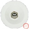 Nut embedded type washer White (one side)  - Photo 1