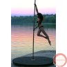 Pole with pedestal for acrobatic dance, spinning. (Contact for Price and availability) - Photo 1