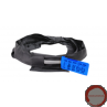 Sling rope round circular hoop with inspection window in the black cover.  ( 1 Ton )  - Photo 3