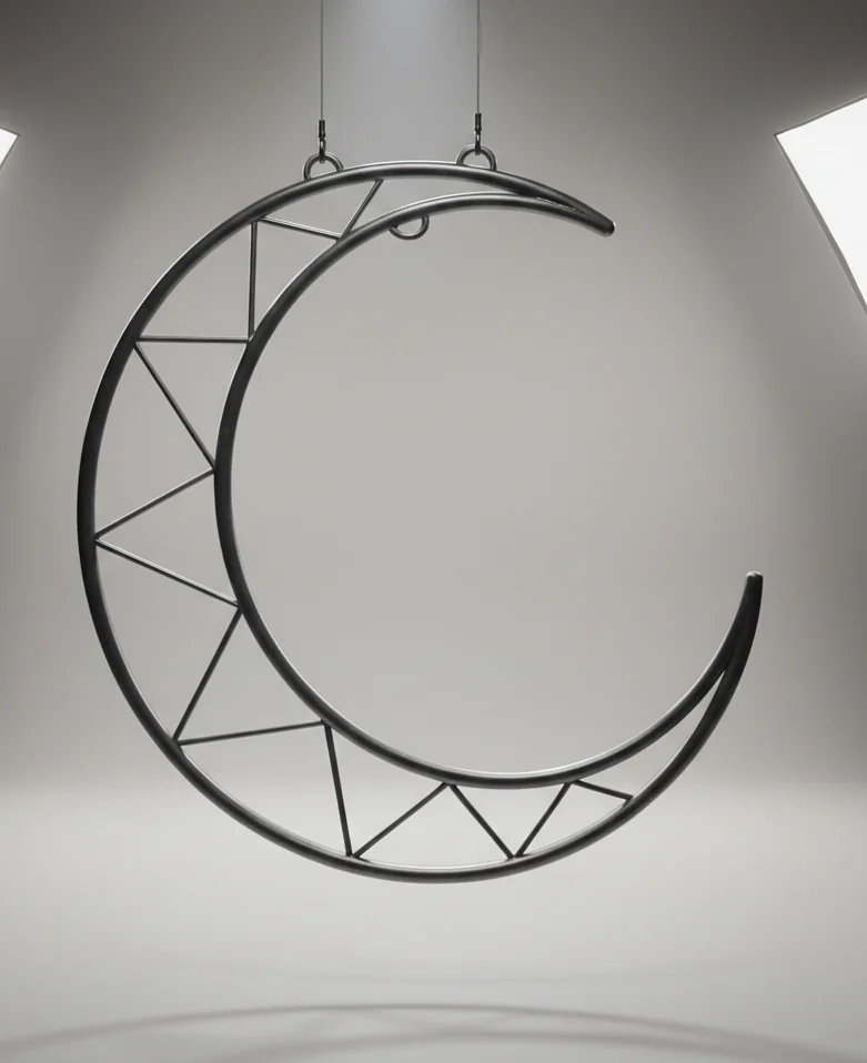 Aerial half moon, volumetric, custom made to order